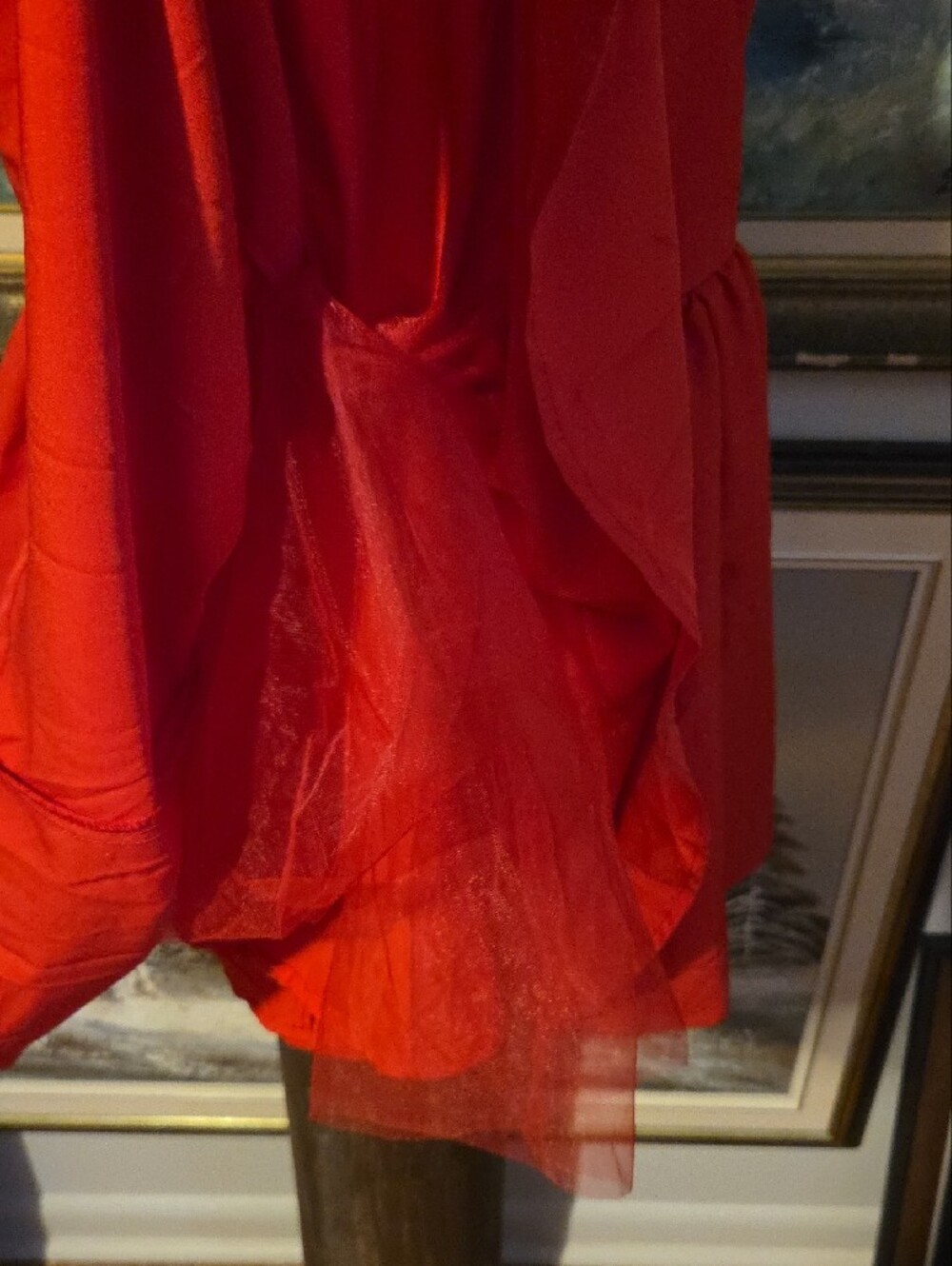 Red Mini Sundress - Picture 6 of 9